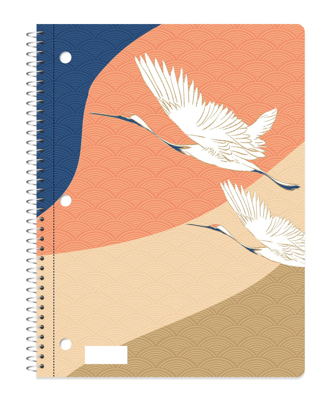 70 Sheets 10-1/2 x 8 Inch, Fashion Design Cover 1-Subject Spiral Notebook