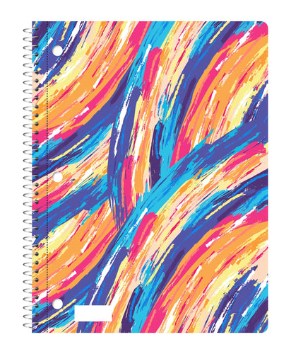 70 Sheets 10-1/2 x 8 Inch, Fashion Design Cover 1-Subject Spiral Notebook