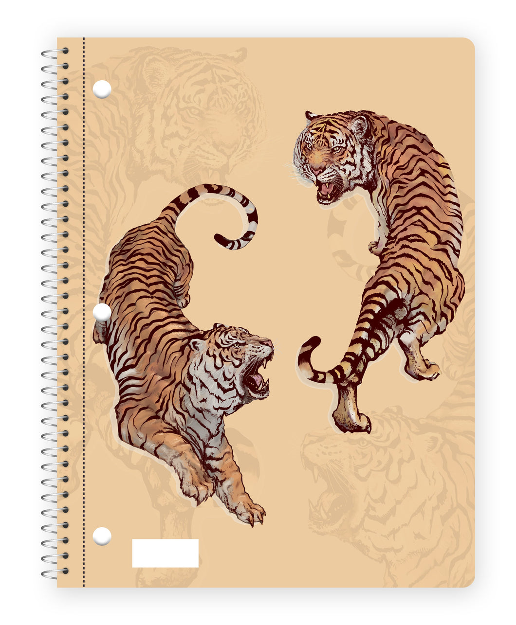 70 Sheets 10-1/2 x 8 Inch, Fashion Design Cover 1-Subject Spiral Notebook