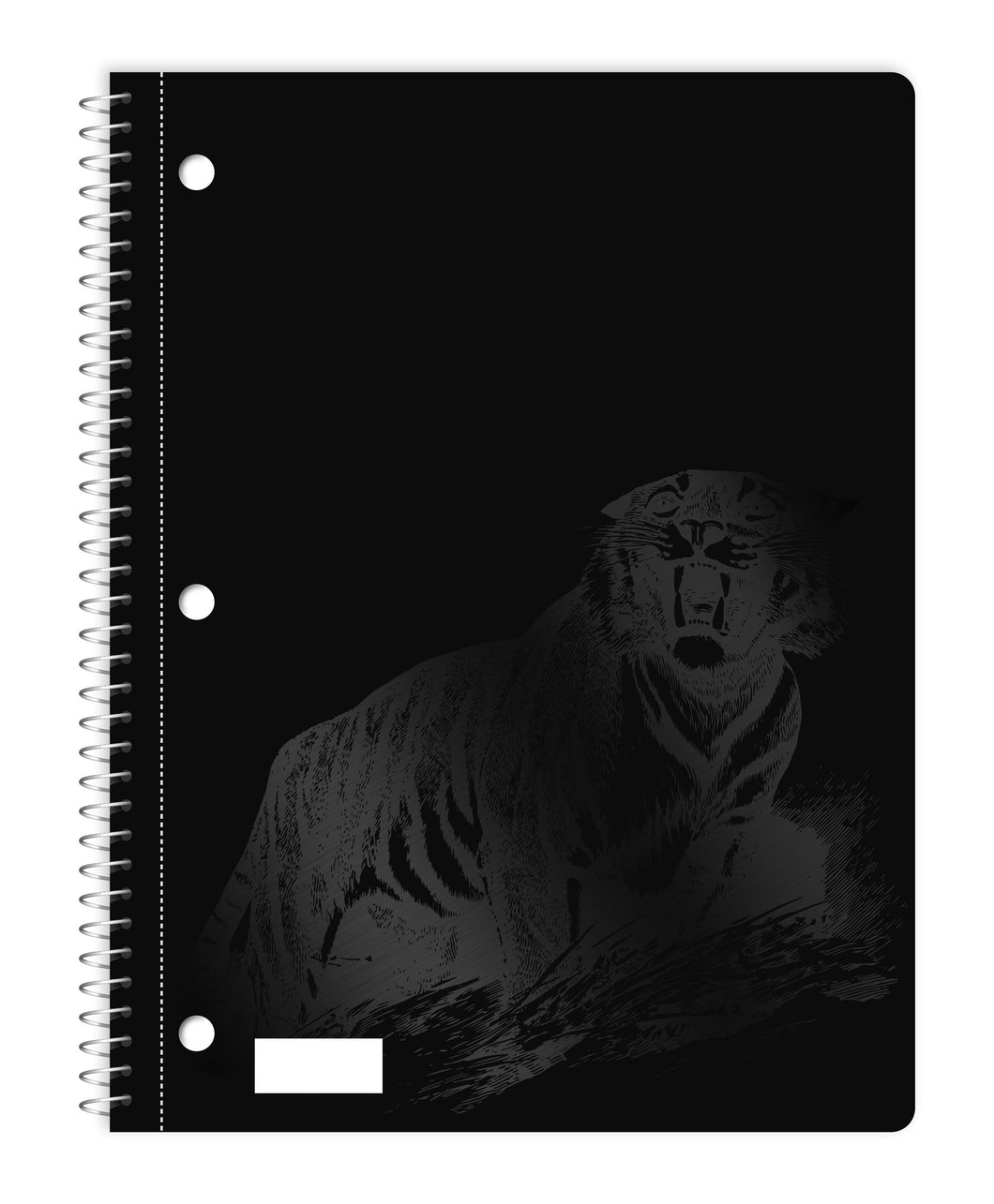 70 Sheets 10-1/2 x 8 Inch,Fashion 1-Subject Spiral Notebook ,with spot UV treated cover