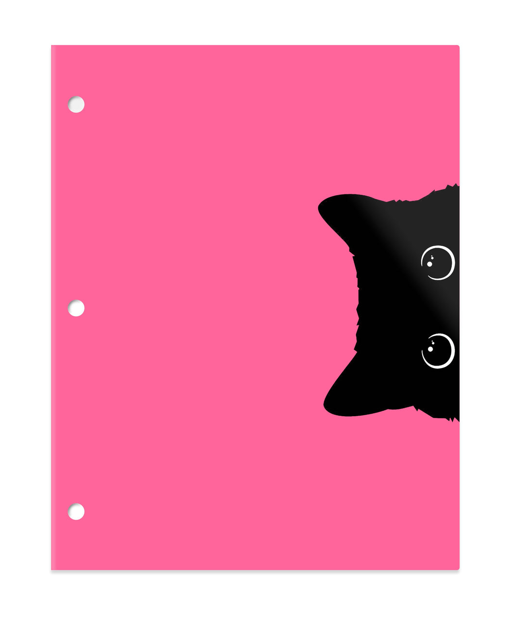 Laminated Fashion Spot UV 2 Pocket File Portfolio Folder, 11-3/4”  x  9.4”
