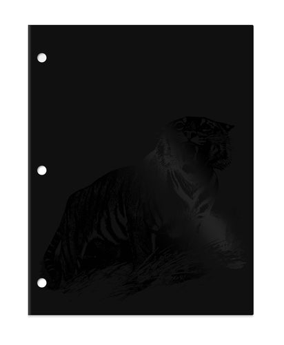 Laminated Fashion Spot UV 2 Pocket File Portfolio Folder, 11-3/4”  x  9.4”