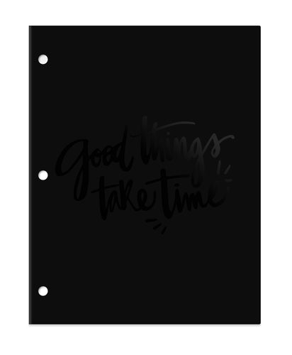 Laminated Fashion Spot UV 2 Pocket File Portfolio Folder, 11-3/4”  x  9.4”
