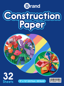 32 Ct. 9" x 12", Construction Paper
