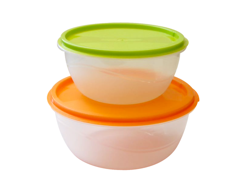 2 pcs Bowl Store fresh food container (2600+1600 ml)