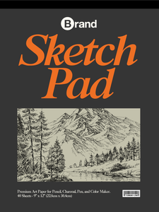 40 Ct. 9" x 12", Premium Sketch Pad