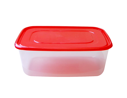 Rectangular use n re-use food container (4500 ml)