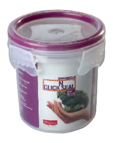 Click n Seal round food container 270 ml (87x87x86mm)