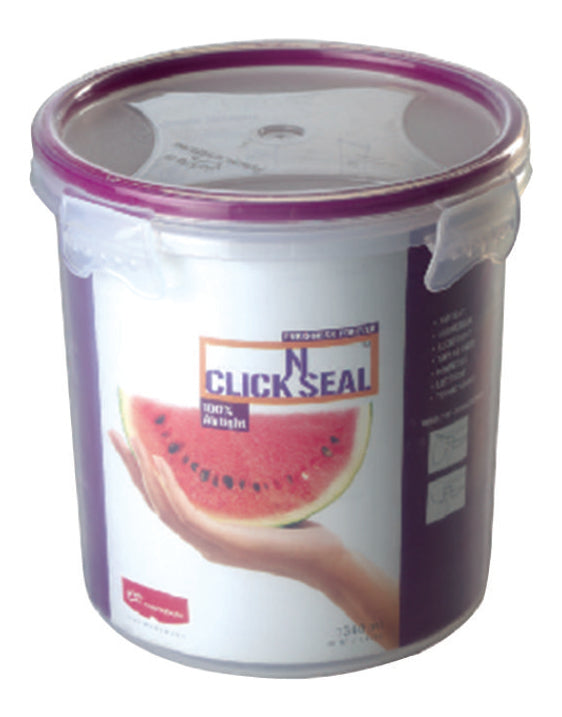 Click n Seal round food container 2360 ml (1162x1162x168mm)