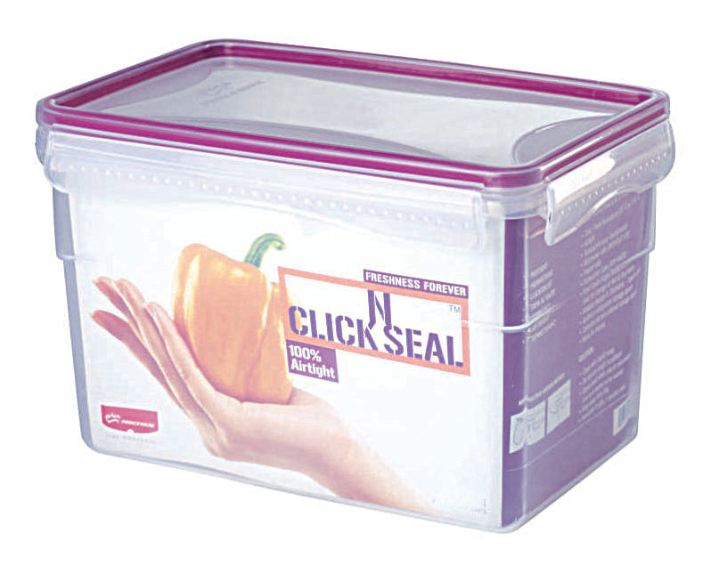 Click n Seal rectangular food container 2400 ml (205x133x132 mm)