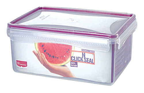 Click n Seal rectangular food container 3750 ml (252x182x116 mm)