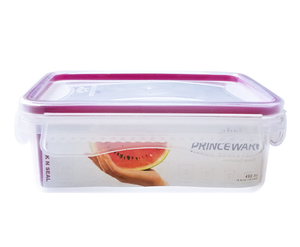 Click n Seal square food container 1190 ml (158x158x76mm)