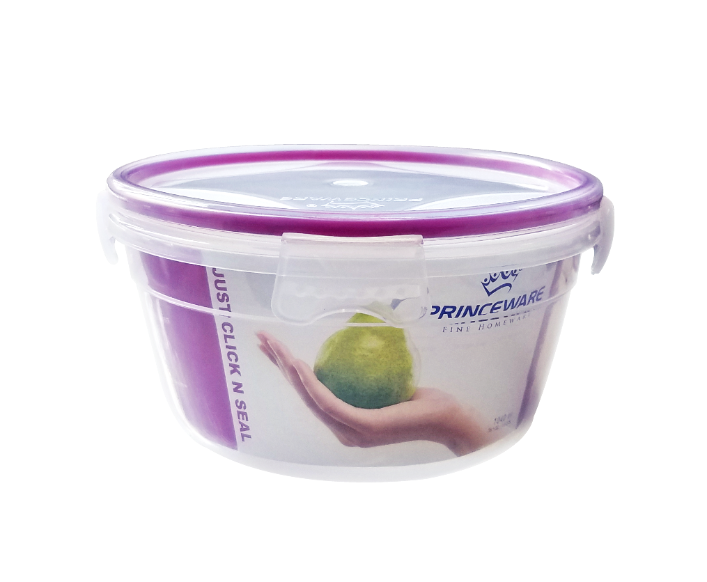 Click n Seal bowl food container 1040 ml (162x162x88mm)