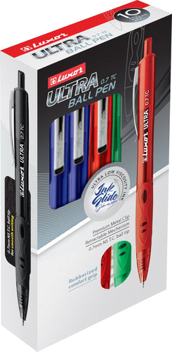 10 Ct.ULTRA BALL PEN MULTICOLOR (10 PER BOX)