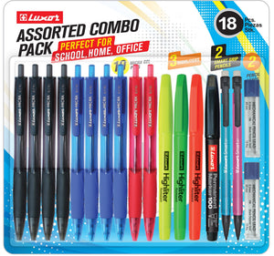 ASSORTED COMBO PACK (18PC BLISTER)