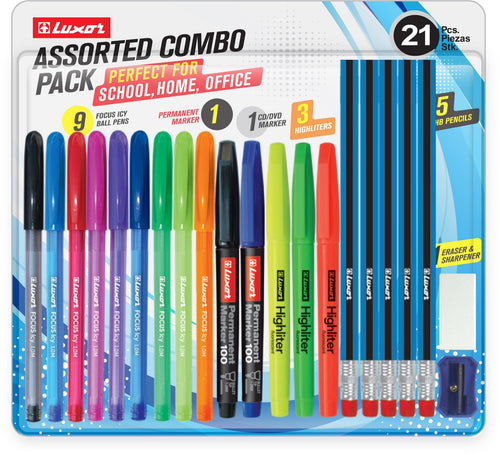 ASSORTED COMBO PACK (21PC BLISTER)