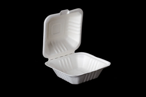 6 inch x 6 inch Hamburger Box, 450ml, φ20g311x152x45