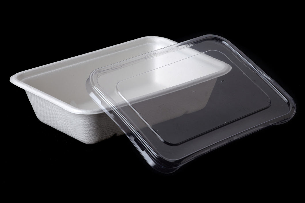 500ml Rectangular Container, 13g, φ174X119X42 (Without Lid)