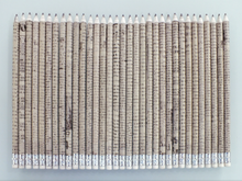 Load image into Gallery viewer, Varnish Coated newspaper Pencils 144 ct, #2 Recycled paper Pencils with eraser tip